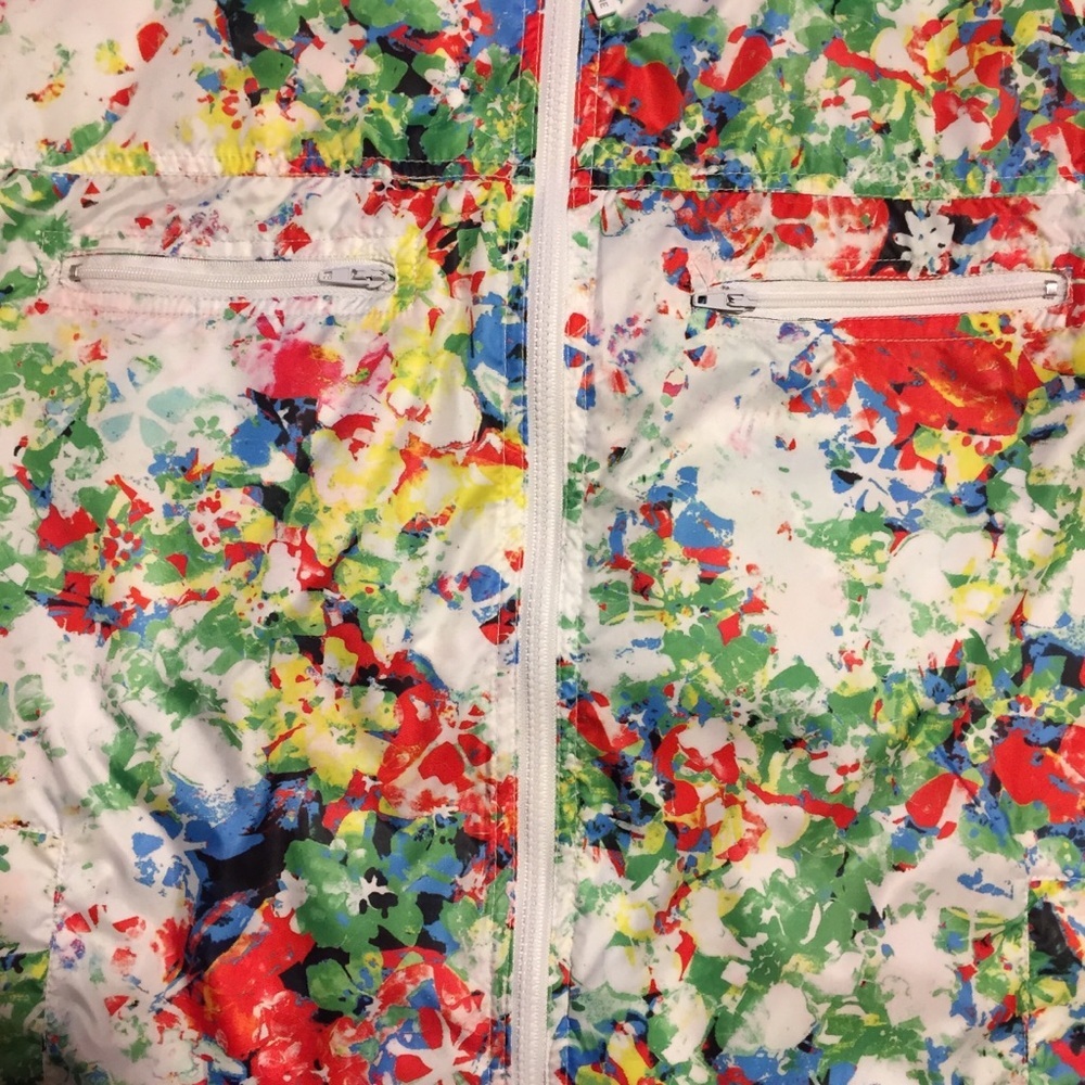 Catherine Malandrino Floral SoHo Windbreaker XS - Picture 7 of 8